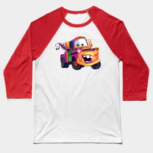 mater cars wpap pop art Baseball T-Shirt